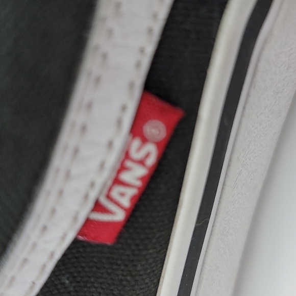 Men's Vans suede/canvas low top skate shoes - Picture 4 of 11